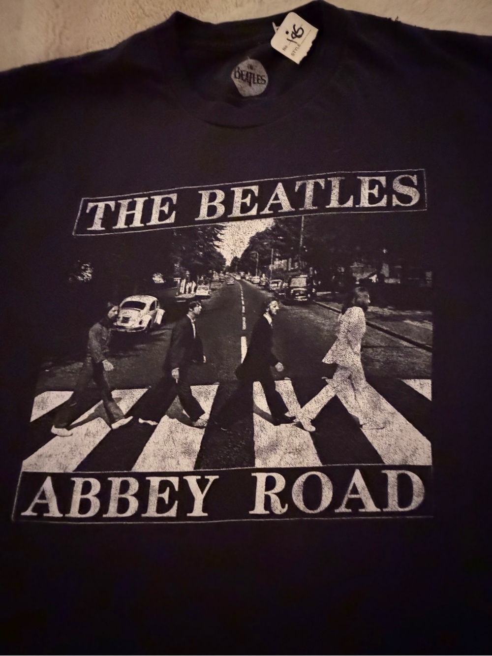 The Beatles Black Abbey Road Graphic T‑Shirt UNISEX
